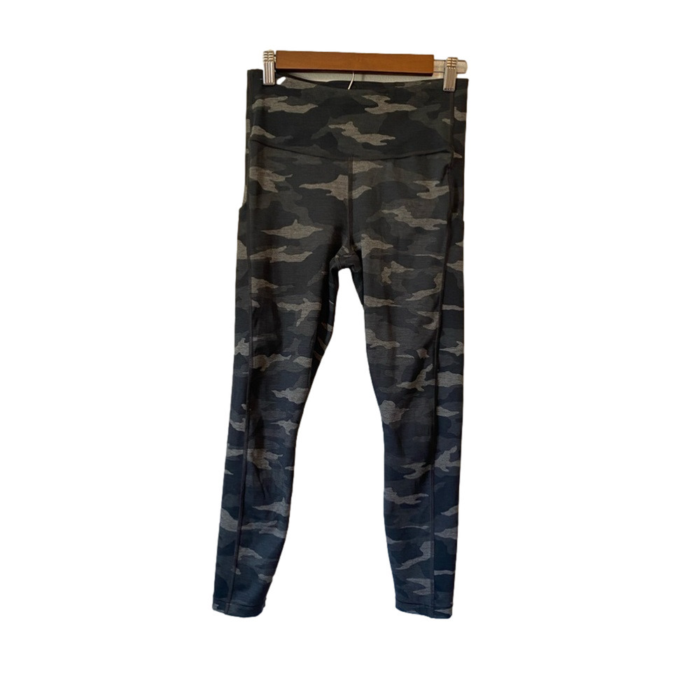 Athleta Women's Small Ultimate Camo 7/8 Tight‎ Grey Leggings Gym Workout Active